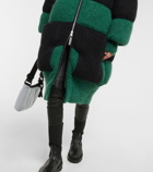 Moncler Genius - Ribbed-knit wool-blend down coat