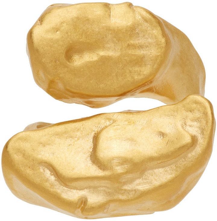 Photo: Dsquared2 Gold Sculptural Ring
