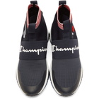 Champion Reverse Weave Navy Rally Pro Sock Sneakers