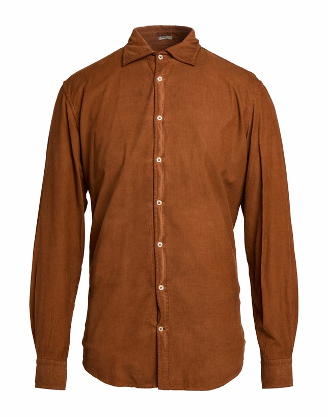 Photo: Massimo Alba Mens Shirt in Tan