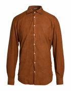 Massimo Alba Mens Shirt in Tan