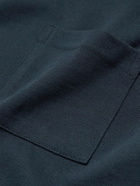Handvaerk - Pima Cotton-Jersey T-Shirt - Blue