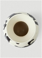 Sanur Painted Vase in Cream