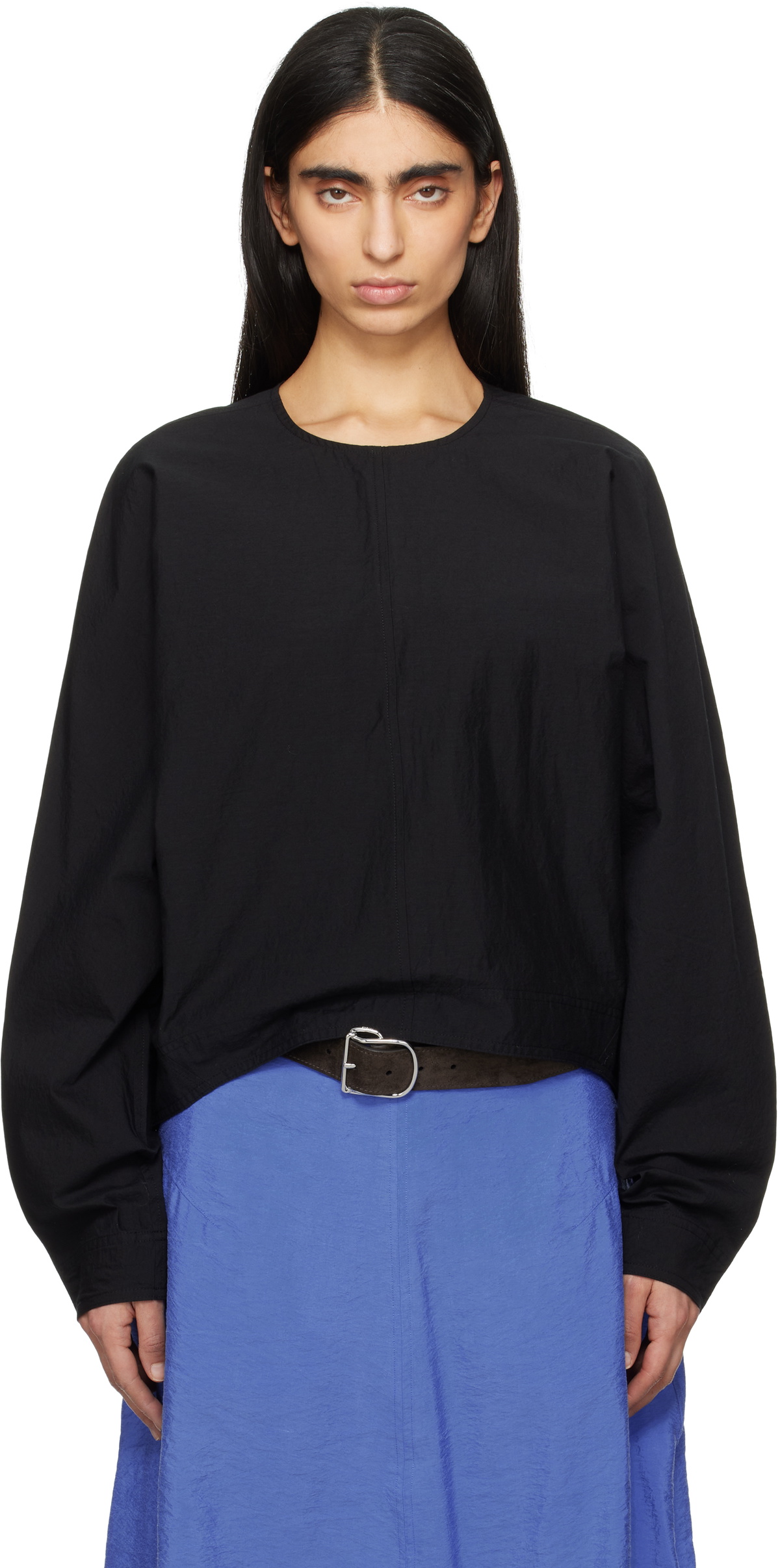 TOTEME Black Batwing Top Toteme