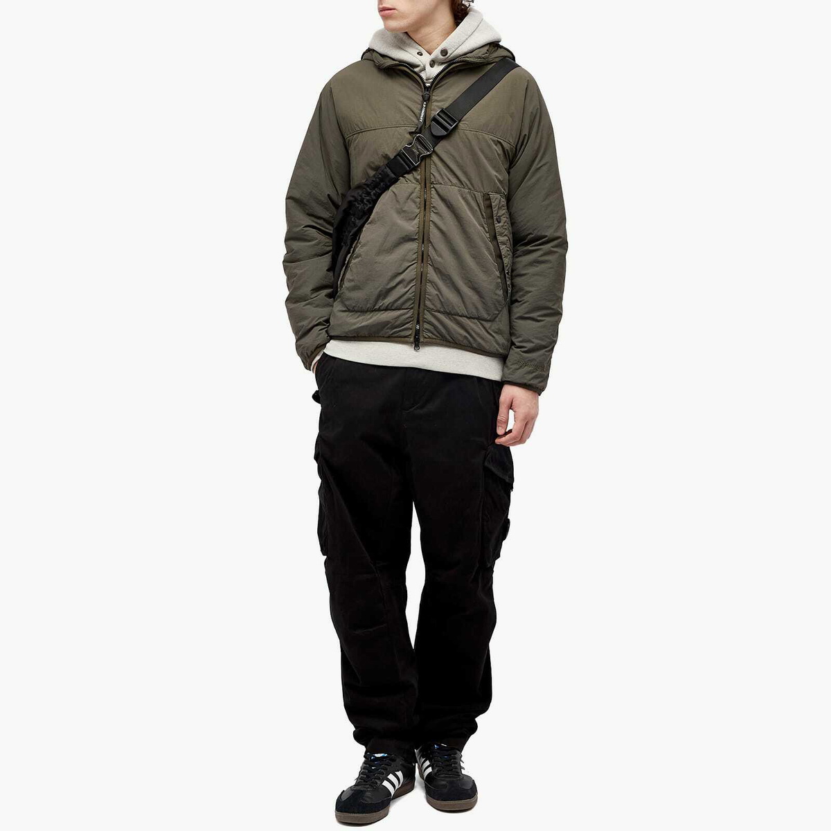 C.P. Company Men's GDP Goggle Jacket in Olive Night C.P. Company C.P. Company Men's GDP Goggle Jacket in Olive Night C.P. Company