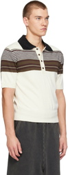 Entire Studios Off-White & Brown Leon Polo
