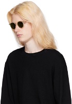 Garrett Leight Transparent Clune Sunglasses