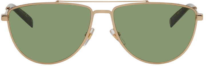 Photo: Givenchy Gold & Green GV 7157/S Sunglasses