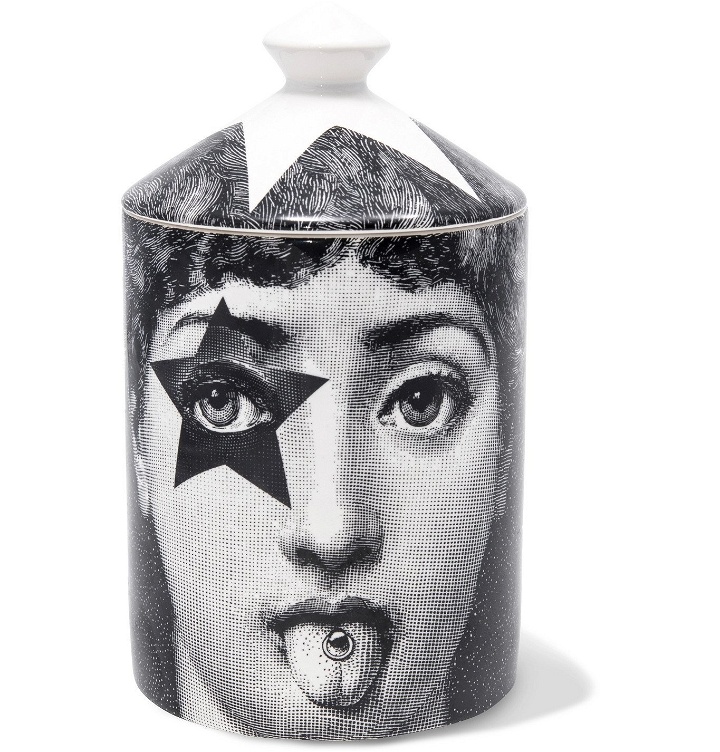 Photo: Fornasetti - Star Lina Scented Candle, 300g - Black