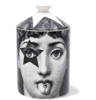 Fornasetti - Star Lina Scented Candle, 300g - Black