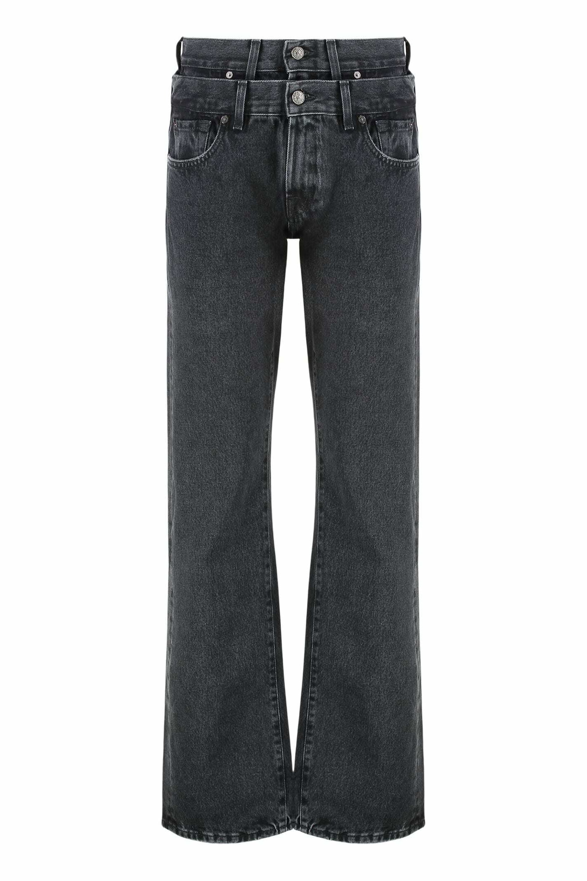 7 For All Mankind Ivory Denim Willow Wilde Jeans 7 For All