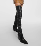 Paris Texas Vegas faux leather over-the-knee boots
