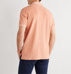 TOM FORD - Slim-Fit Cotton-Terry Polo Shirt - Orange