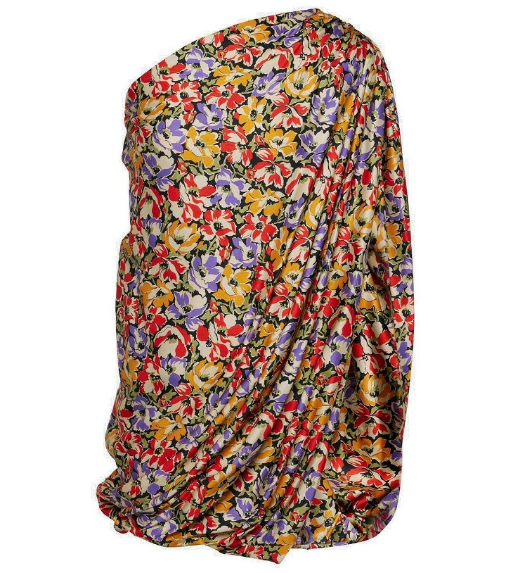 Photo: Stella McCartney Floral one-shoulder minidress