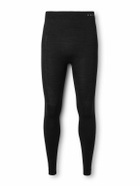 Falke - Printed Virgin Wool-Blend Ski Tights - Black