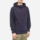 C.P. Company Men's Goggle Popover Hoody in Total Eclipse