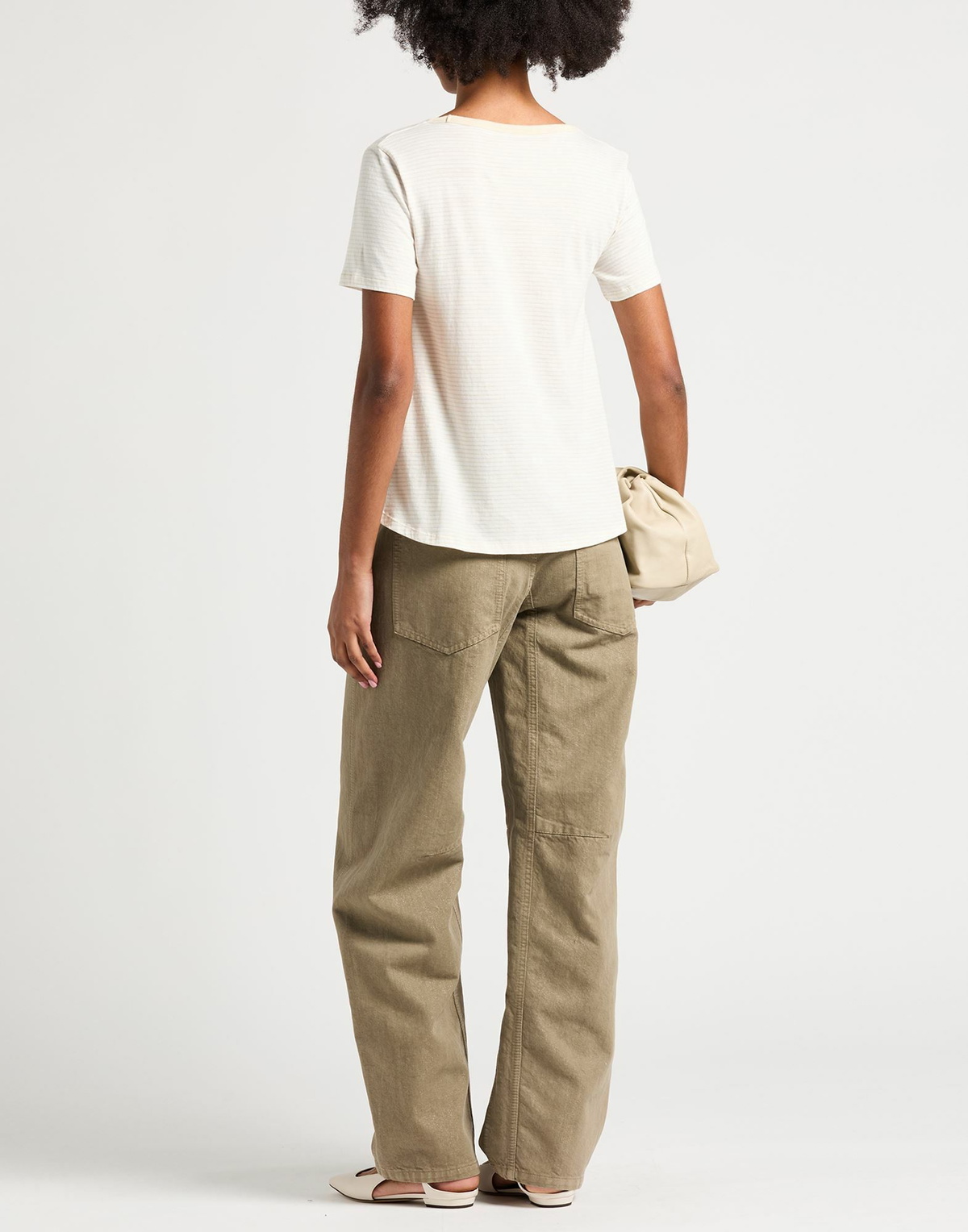 Majestic Filatures Womens T-shirt in Ivory
