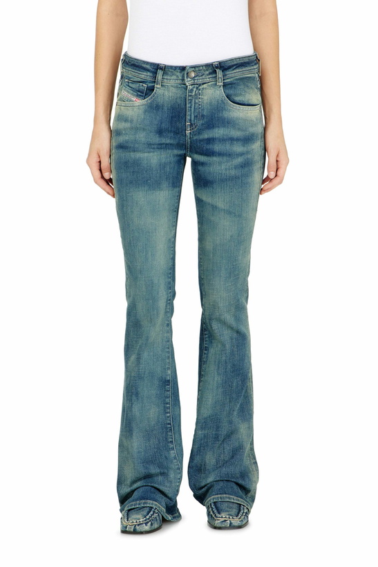 Photo: Diesel Bootcut Jeans Low Waist 1969 D-Ebbey, Medium blue, Zip fly