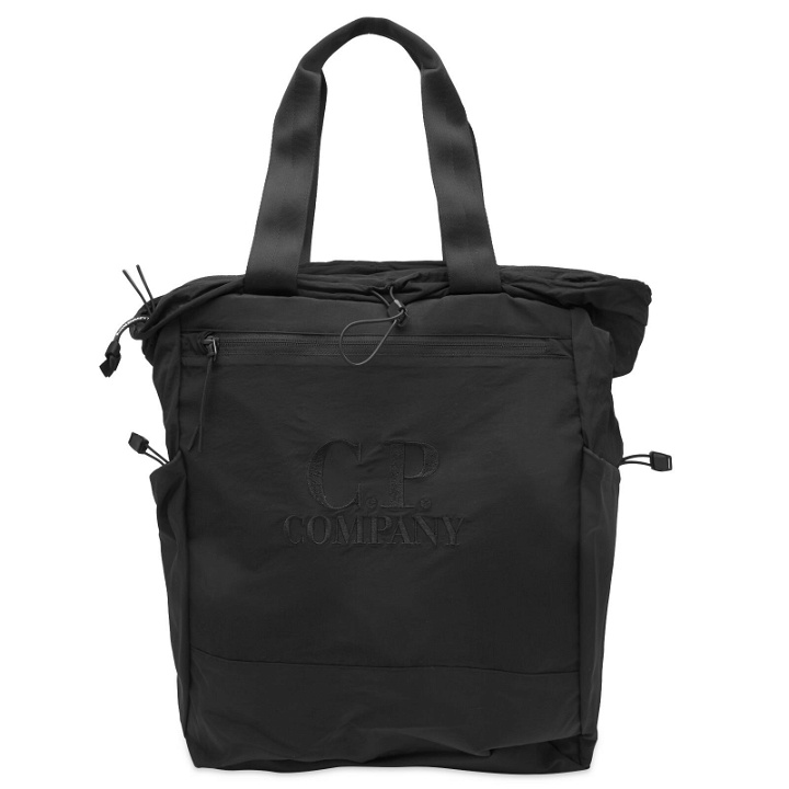 Photo: C.P. Company Men's Chrome-R Tote Backpack in Black
