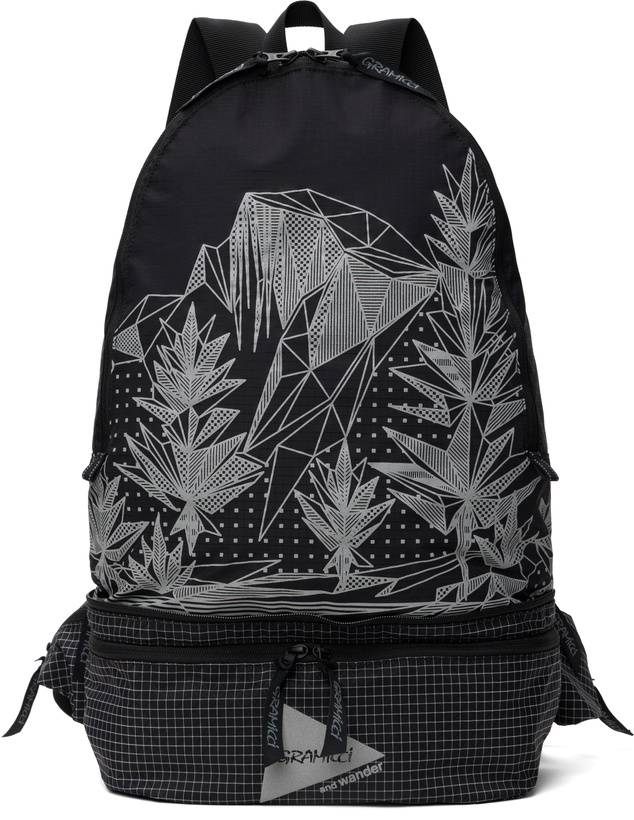Photo: and wander Black Gramicci Editon 2Way Ripstop Backpack