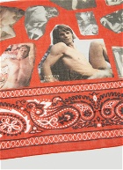 x Tom of Finland Printed Bandana in Red