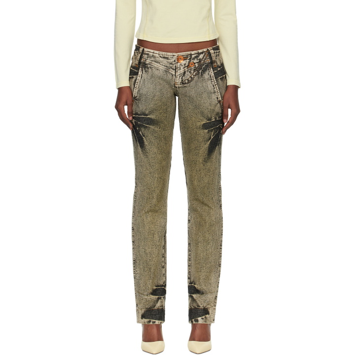 Photo: Miss Sixty Green KNWLS Edition Tie-Dye Jeans