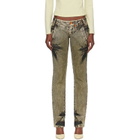 Miss Sixty Green KNWLS Edition Tie-Dye Jeans