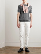 John Smedley - Belden Slim-Fit Sea Island Cotton T-Shirt - Gray