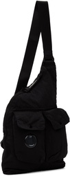 C.P. Company Black Single Strap Rucksack