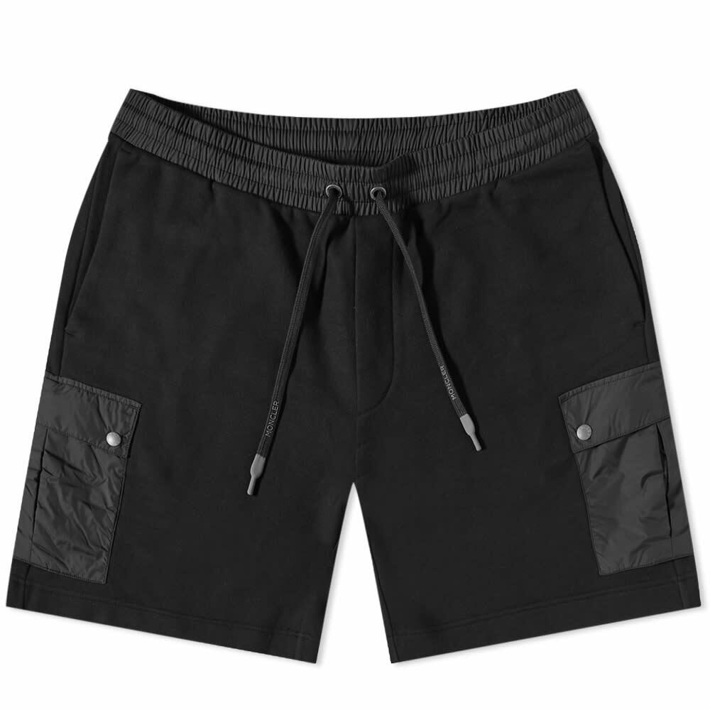 Moncler Men's Drawstring Short in Black Moncler