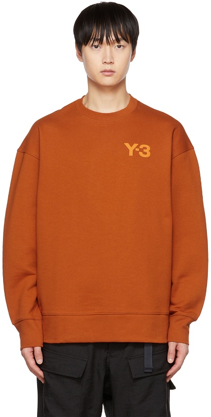 Photo: Y-3 Orange Classic Sweatshirt
