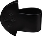 Rick Owens Black Hollywood Anthem Snaps Cuff Bracelet