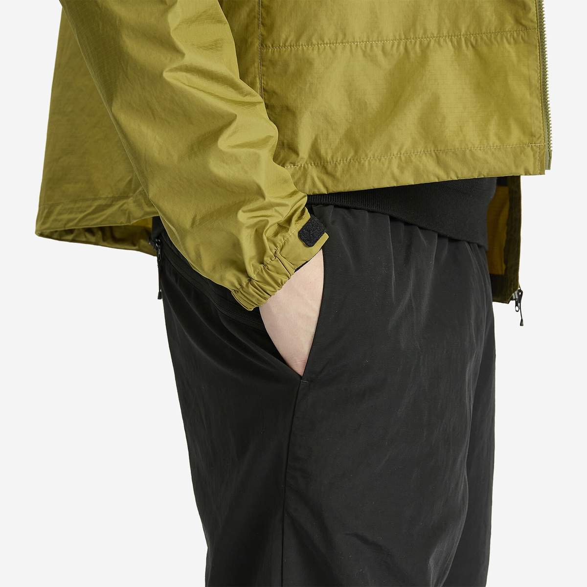 Goldwin Men's Nylon Multi Purpose Trousers in Black Goldwin