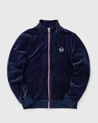 Sergio Tacchini Eddie Velour Track Top Blue - Mens - Track Jackets