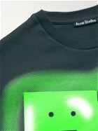 Acne Studios - Logo-Print Cotton-Jersey T-Shirt - Black