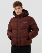 Daily Paper Honit Puffer Jacket Brown - Mens - Down & Puffer Jackets
