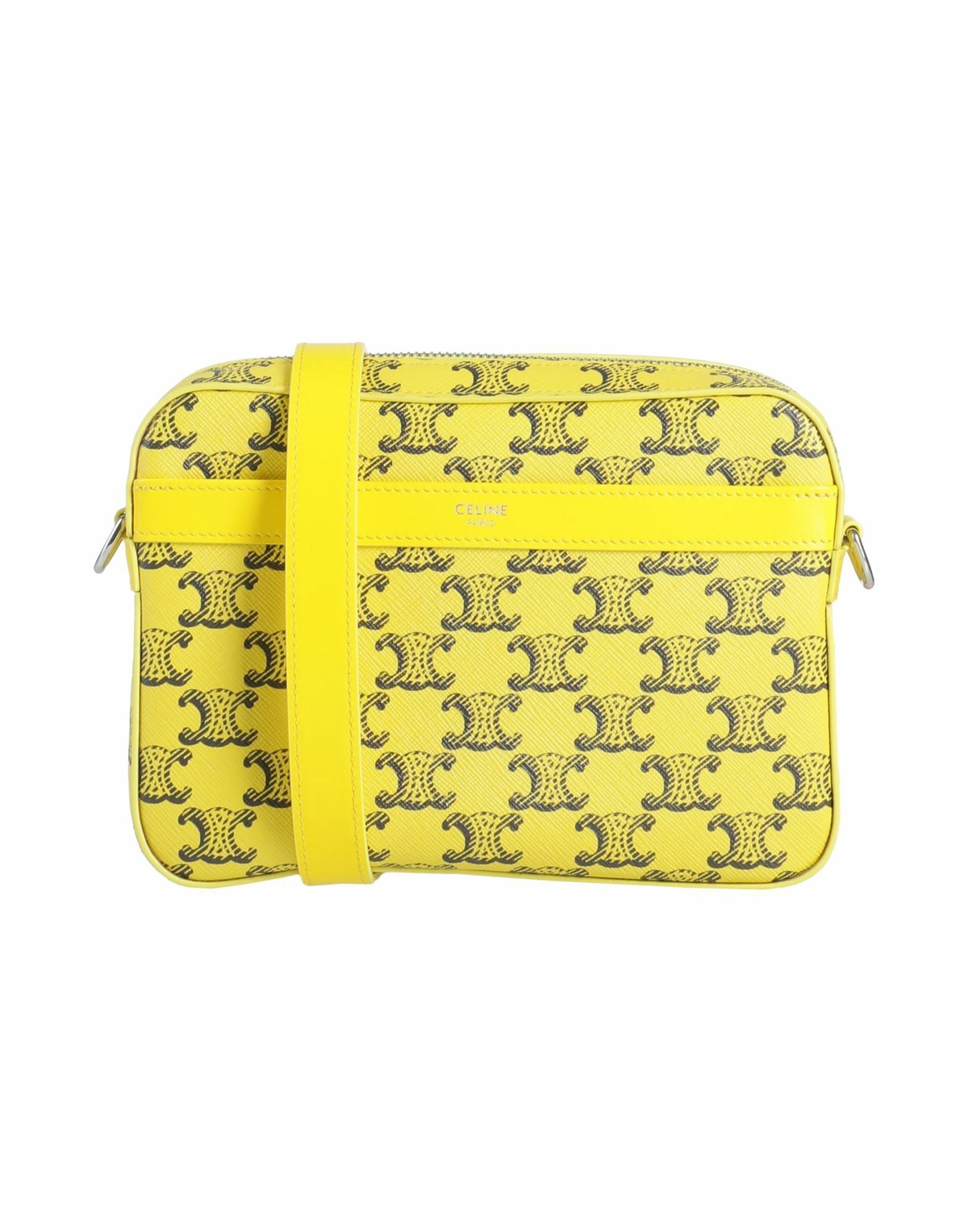 Celine Womens Cross-body bag in Yellow