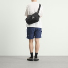 and wander Men's Sil Shoulder Bag in Black 