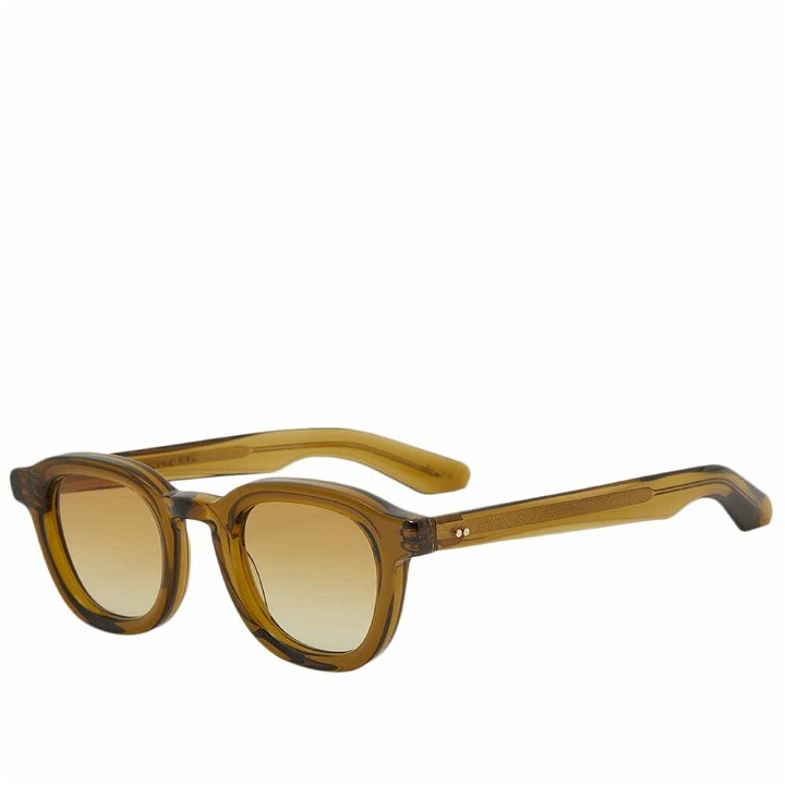 Photo: Moscot Men's Dahven Sunglasses in Olive Brown