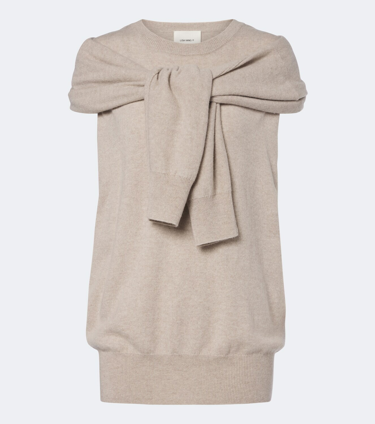 Lisa Yang Othelia caped cashmere sweater
