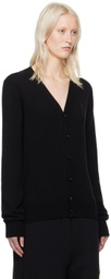 AMIRI Black Stack Cardigan