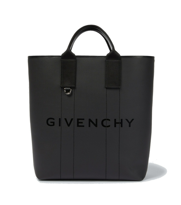Photo: Givenchy - G-Essentials cotton canvas tote bag