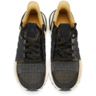 adidas Originals Black and Beige UltraBOOST 19 Sneakers