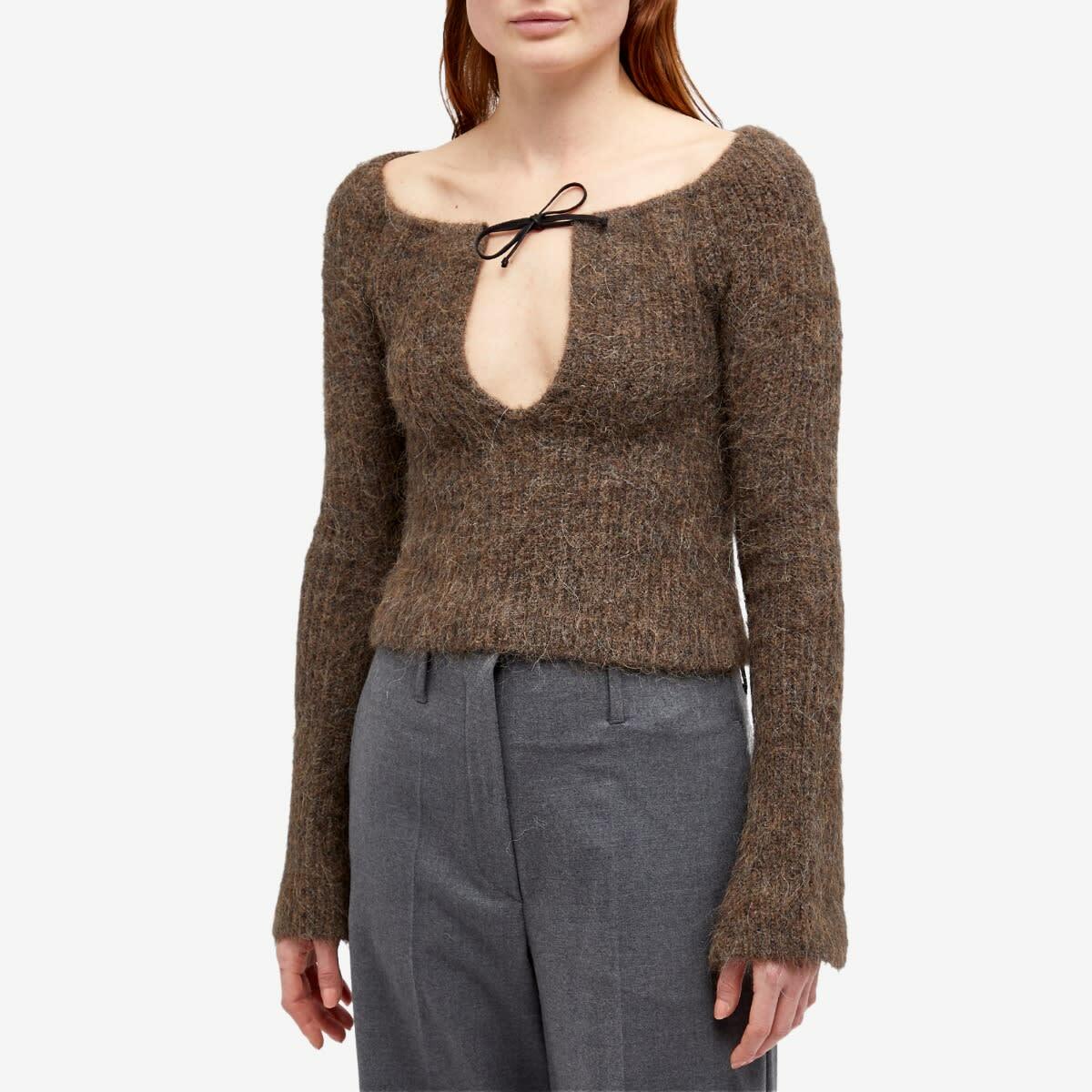 16Arlington Women's Solare Knit Top in Taupe