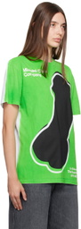 JW Anderson White & Green Michael Clark Edition T-Shirt