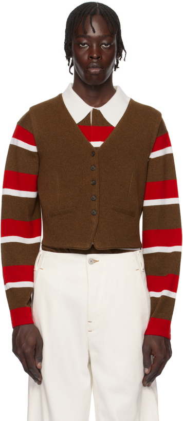 Photo: Guest in Residence Brown Tailored Vest