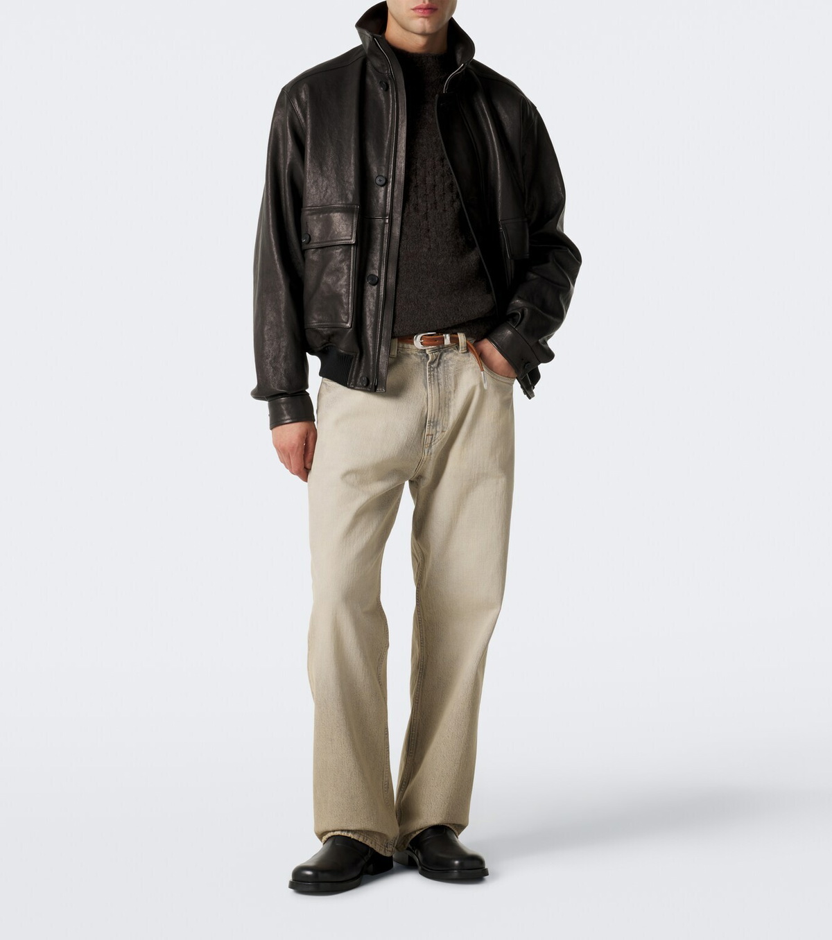 Our Legacy Rider alpaca and wool-blend sweater