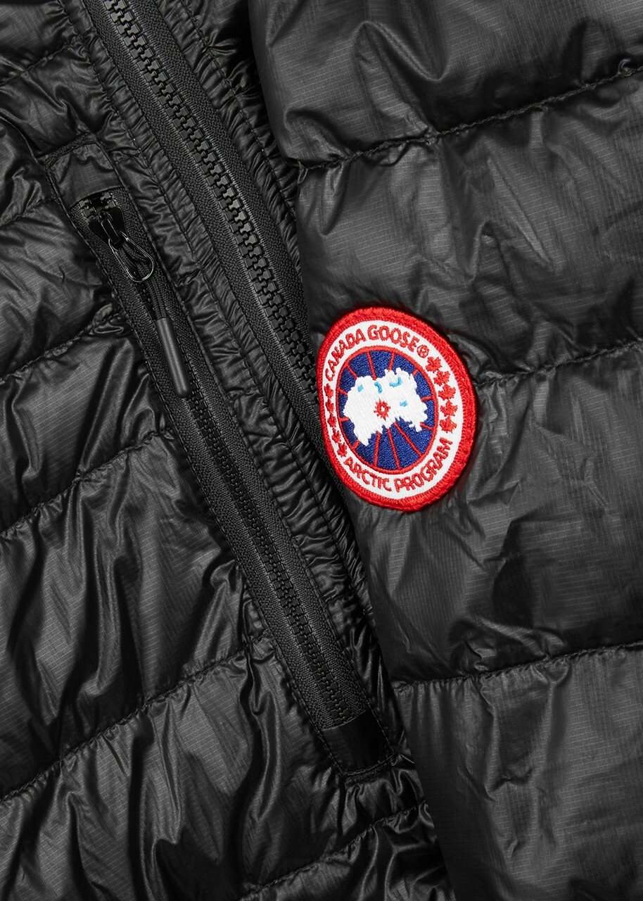 Canada Goose Hybridge Lite Black Hooded Shell Jacket, Black, Jacket