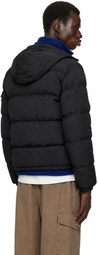 Stone Island Black 4100019 Nylon Metal Down Jacket