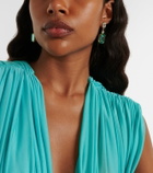 Jennifer Behr Justine gold-plated drop earrings